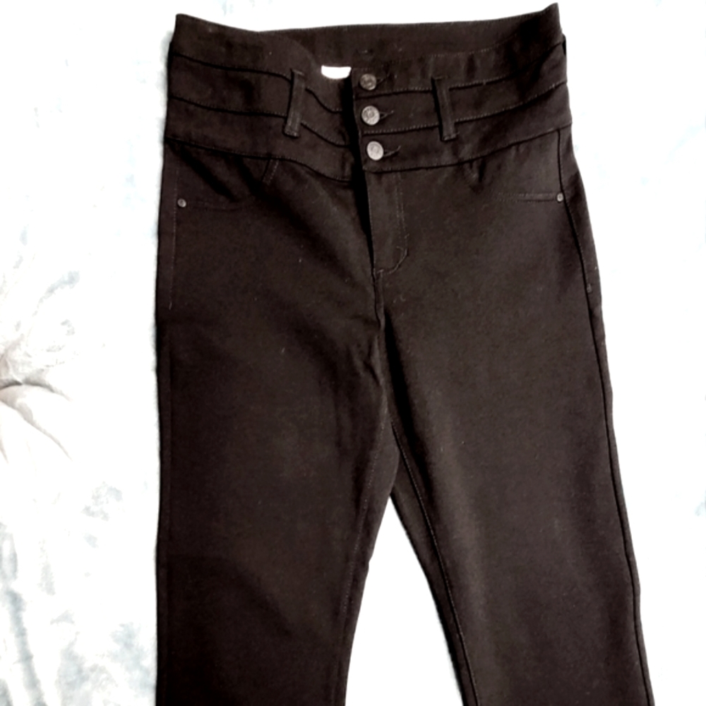 Celebrity Pink NWOT black high rise skinny dress pants